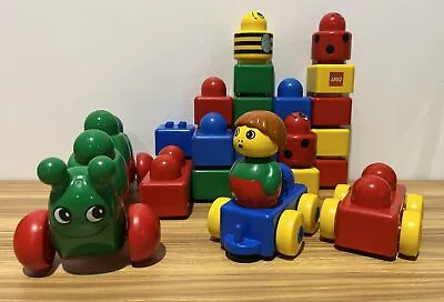 Lego Duplo PRIMO Bulk Lot 22 Pieces Plus Green Caterpillar (Lot A) • $45