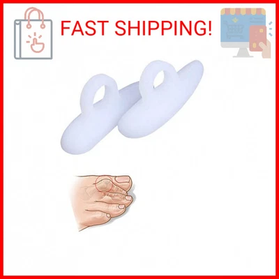 $10.22 • Buy 1Pair/2Pcs Gel Hammer Toe Crest Pads - Right And Left Soft Silicone Hammertoe Su