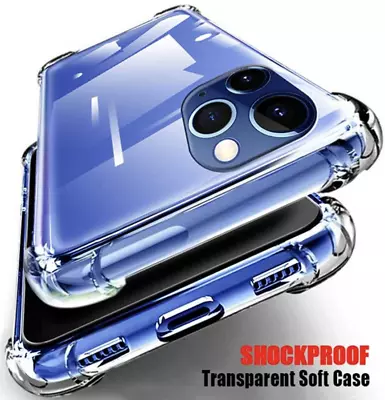 Gorilla CASE For IPhone 15 14 13 12 11 X XR X 7 8 Bumper AIR BAG Clear Cover • £3.99