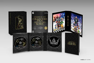 PS3 KINGDOM HEARTS Collector's Pack HD 1.5 2.5 Remix E-store Limited Edition • $307.09