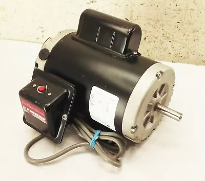 Smith + Jones Capacitor Electric Motor 1/2 Hp 1800 Rpm 5/8  Shaft 115/230 V • $84.99