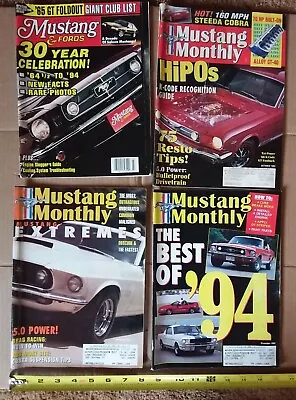 Lot Of 4 Issues Of Mustang Monthly - Used • $14