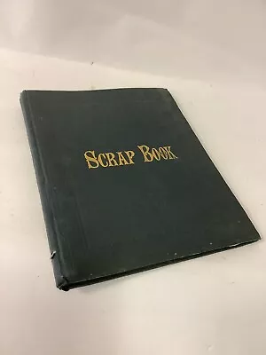 £150 • Buy Antique Victorian Die Cut Scrap Book / Decopage Album Dated 1873 Original C