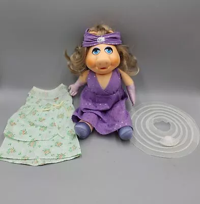 Miss Piggy Dress Up Doll W Rare Turban Extra Outfit Fisher Price 890 Muppets • $68.24