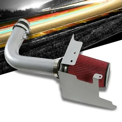 Silver Tube Cold Air Intake Kit+Heat Shield For Ford 97-04 Expedition/F-150 V8 • $75.36