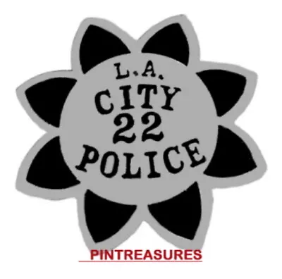 VINTAGE Los Angeles CA City Police Pin #22 LAPD Historical Collector Lapel Pin • $11.99