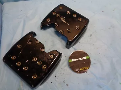 2008 Kawasaki Mean Streak 1600 Special Edition Valve Covers OEM Black Dark 04 08 • $44.99