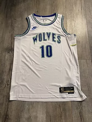 Minnesota Timberwolves #10 Mike Conley Jr. Throwback Jersey - Men’s L • $74