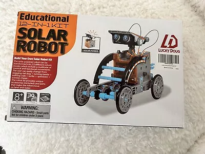 STEM Educational 12-in-1 Science Solar Robot Kit Lucky Doug • $10