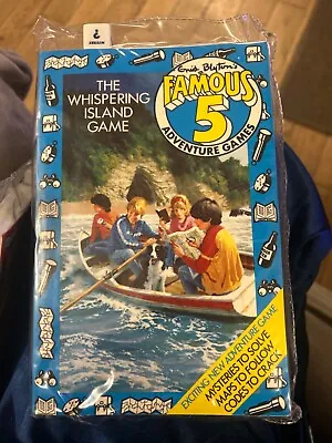 The Whispering Island Enid Blyton’s Famous 5 Five Adventure Games Complete Rare  • £70