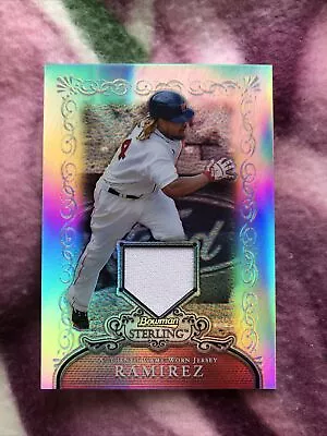 2006 Bowman Sterling Patch Auto Manny Ramirez 199/199 SP Patch • $4.99