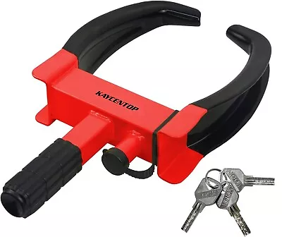 Wheel Clamp Lock Universal Security Tire Lock Anti Theft Lock Max 10  Tire Width • $115.97