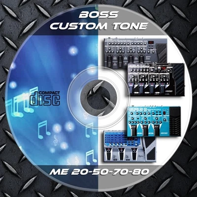 $11.99 • Buy Patches BOSS ME 20-50-70-80. Multi Effects Processor. Tone Library CD-ROM