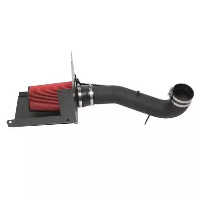 Glossy Red Cold Air Intake + Heat Shield+Filter For 07-08 Silverado Sierra V8 • $63.69