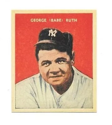 Babe Ruth New York Yankees Collectible Trading Cards You Pick Free Shipping • $4.99