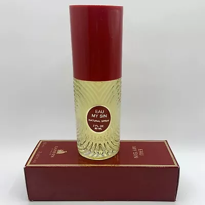 EAU MY SIN Lanvin Paris Natural Spray 2 Oz. Eau De Toilette 75299 NEW IN BOX • $95