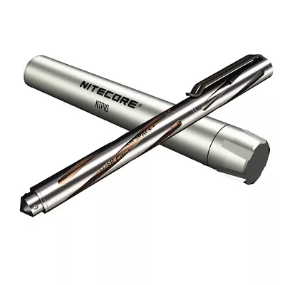 ~NEW~ Nitecore NTP10 Titanium Tactical Pen With Tungsten Steel Tip • $119.95