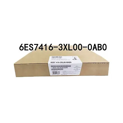 New Siemens 6ES7416-3XL00-0AB0 SIMATIC S7-400 CPU 416-3 6ES7 416-3XL00-0AB0 • $1578.34