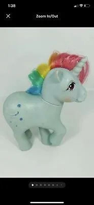 Vintage My Little Pony Moonstone G1 1983 Unicorn Hasbro AS IS No Tail • $11.99