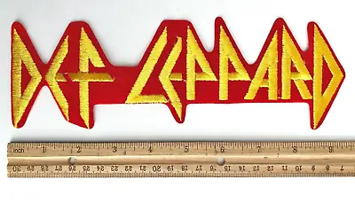 Vintage Def Leppard Iron On Patch! 80's Hard Rock Metal Heavy Metal Band - New • $16.90