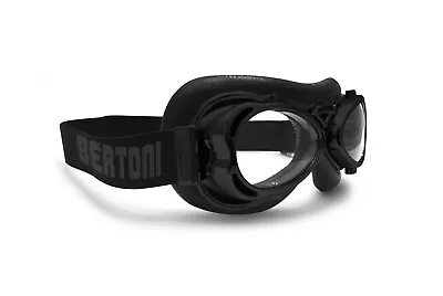 Bertoni Motorcycle Aviator Goggles For Women Men Compact Size AF77 • $69