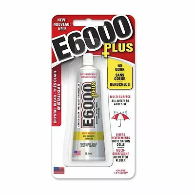 £11.99 • Buy E6000 Plus Craft Glue Fabric Jewellery Glass Gems Beads Ceramic Strong Adhesive