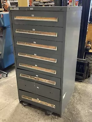 Stanley Vidmar 8-Drawer Steel Cabinet  SEP3163A-FTKAVG • $995