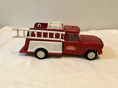 Vintage TONKA Jeep Pumper Fire Truck Metal 10” Long 52700 • $35