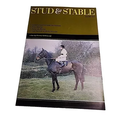 Stud & Stable Magazine V14 N6 June 1975 Horse Horseracing Mag Book • £15