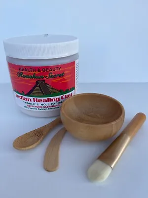 1 Lb Roushun Aztec Secret Indian Healing Clay Deep Pore Clean 100% Clay Powder • $16.99