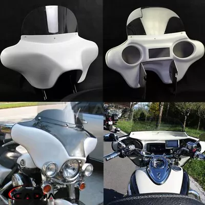 Motorcycle Batwing Fairing 6 X9  Speakers Stereo Kit For Harley Road King 94-17 • $490.34