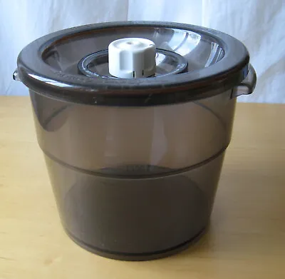 $4.99 • Buy FoodSaver Vacuum Canister By Tilia - Brown - 2 Quart - With Lid