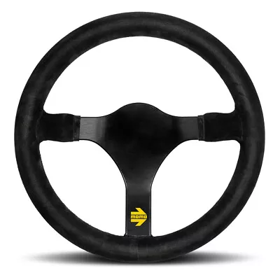 Momo MOD 31 Steering Wheel Black Suede • $250.08