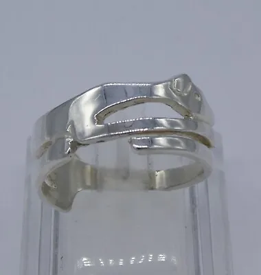 Cute 925 Silver Dachshund Ring   (U 1/2)   (10 1/4)   (63)   5.5gms • $18.67