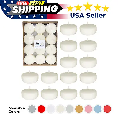 Scented Dripless Floating Candles 100% Pure Premium Candles  ( Pack Of 24 ) • $18.99