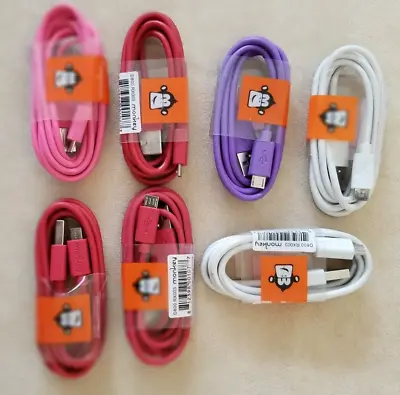 Monkey. 7 Lot Micro USB Charger Fast Charging Cable Cord For Android Cell Phone • $15.36
