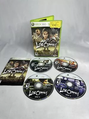 Lost Odyssey (Microsoft Xbox 360 2008) Game *READ* 4 Disc Set Complete • $19.99