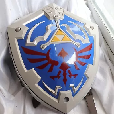 The Legend Of Zelda Hylian Shield Hard Backpack Cosplay 2017 ThinkGeek Nintendo • $71.99