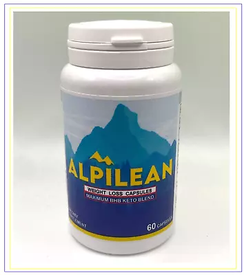 £21.95 • Buy Alpilean Maximum Bhb Keto Blend - Month Supply - 60 Capsules - Same Day Dispatch
