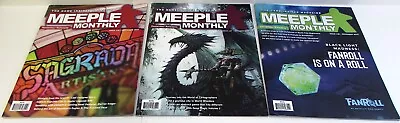 Meeple Monthly Lot Of 3 Game Insider Magazines 2023 #126 Sep 127 Oct 128 Nov • $11.99