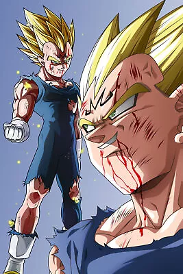 Dragon Ball Super Z Poster Majin Vegeta POSTER • $24.99