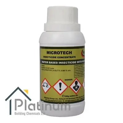 £22.50 • Buy Wykamol MICROTECH Woodworm Spray 150g (Makes 25L) | Wood Treatment Insecticide