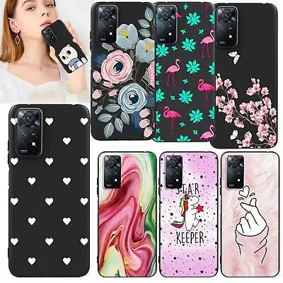 Fashion Soft Case Phone For Xiaomi 12 Poco M4 Pro Redmi 10 Note 11 9 8 Gel Cover • £4.67