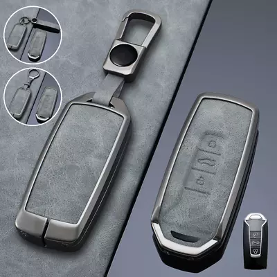 Zinc Alloy Leather Car Key Fob Case Cover Holder Bag For VW Volkswagen Touareg  • $27.50