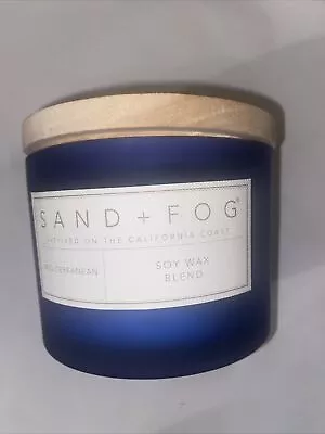 Sand And Fog Mediterranean Soya Wax Large Multi Wick Scented Candle Beautiful • £20