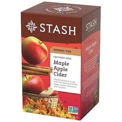 Stash Tea Maple Apple Cider Herbal Tea 18 Bag • $7.76
