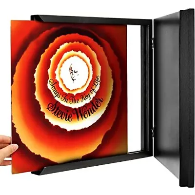 Vinyl Record Frame Play & Display Album Frames For Vinyl Records 12 X 12 Inch... • $48.16