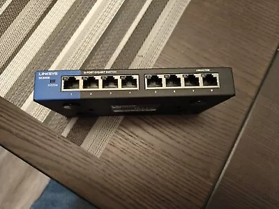 Linksys SE3008v2 8-Port Gigabit Ethernet Switch USED • $25