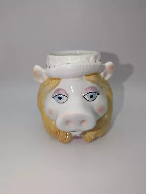 Vintage SIGMA Miss Piggy Mug - Muppet Henson Ceramic • $10