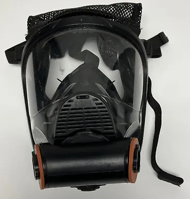MSA Advantage 4100-s Full Face Respirator With Twin Cartridge Adapter Size Large • $110